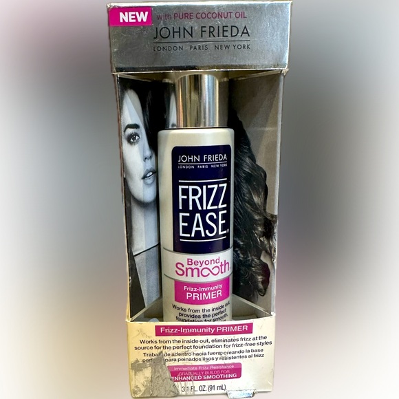 FRIZZ EASE JOHN FRIEDA FRIZZ IMMUNITY PRIMER HAIR CARE 3.1 OZ BEYOND SMOOTH - Picture 6 of 10